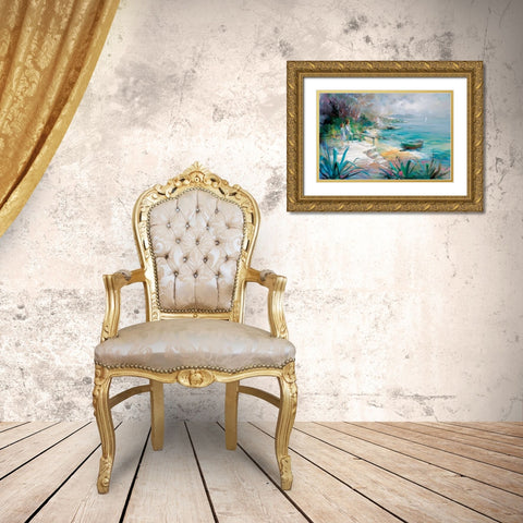 Expectations fulfilled Gold Ornate Wood Framed Art Print with Double Matting by Haenraets, Willem