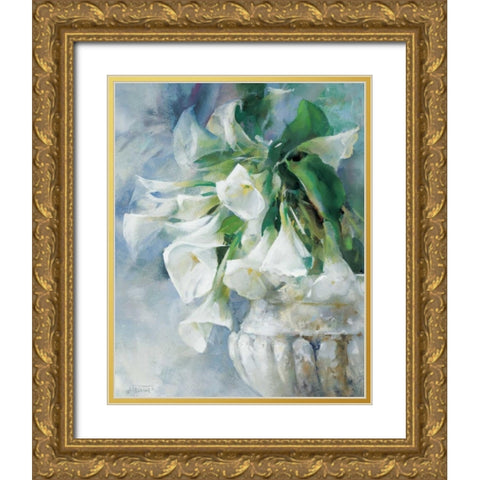 A memory captured Gold Ornate Wood Framed Art Print with Double Matting by Haenraets, Willem
