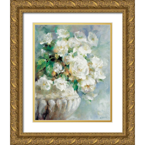 A vague memory Gold Ornate Wood Framed Art Print with Double Matting by Haenraets, Willem