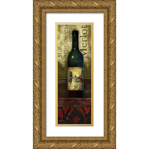 TASTING ROOM I Gold Ornate Wood Framed Art Print with Double Matting by Yang, Eric