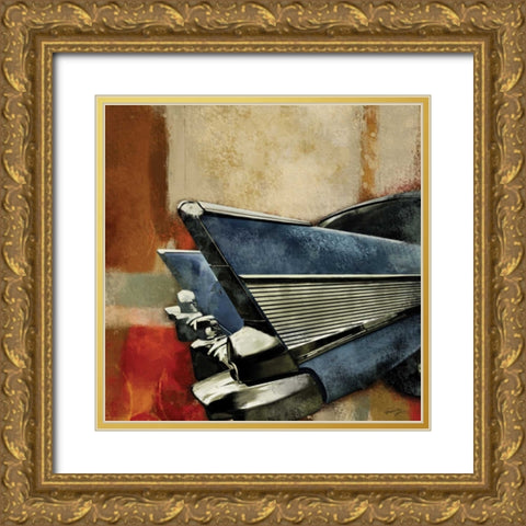 DECKED HOT ROD Gold Ornate Wood Framed Art Print with Double Matting by Yang, Eric