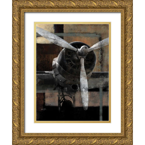 LEADING EDGE II Gold Ornate Wood Framed Art Print with Double Matting by Yang, Eric