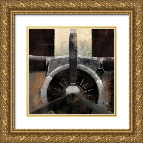 LEADING EDGE I Gold Ornate Wood Framed Art Print with Double Matting by Yang, Eric