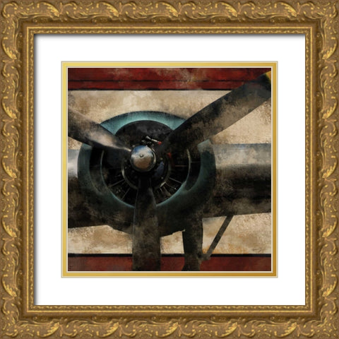 LEADING EDGE VI Gold Ornate Wood Framed Art Print with Double Matting by Yang, Eric