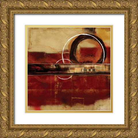 GRAVITATION II Gold Ornate Wood Framed Art Print with Double Matting by Yang, Eric
