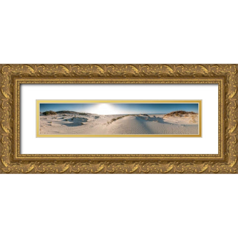 Dead sea, Israel Gold Ornate Wood Framed Art Print with Double Matting by Frank, Assaf