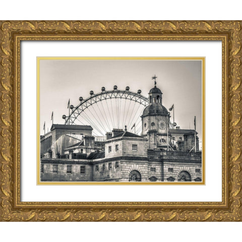 The Household Cavalry Museum-London-UK Gold Ornate Wood Framed Art Print with Double Matting by Frank, Assaf