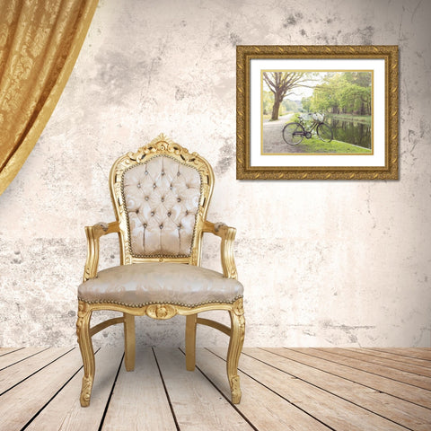 Variety of pulses in a wooden box Gold Ornate Wood Framed Art Print with Double Matting by Frank, Assaf