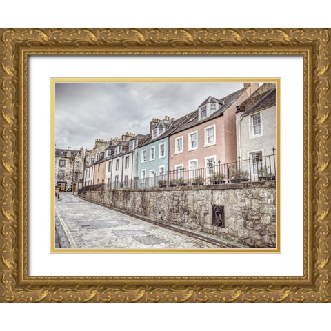 South Queensferry-Scotland Gold Ornate Wood Framed Art Print with Double Matting by Frank, Assaf