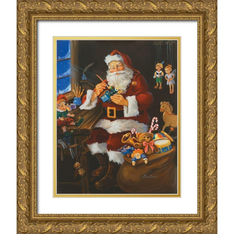 Finishing Touches Gold Ornate Wood Framed Art Print with Double Matting by Comish, Susan