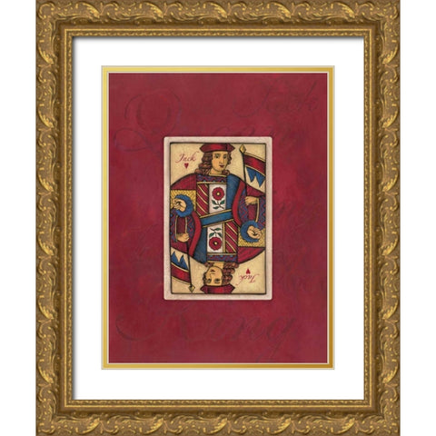 Jack Large Gold Ornate Wood Framed Art Print with Double Matting by Marrott, Stephanie