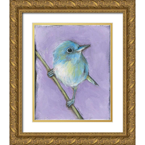 Feeling Fancy Gold Ornate Wood Framed Art Print with Double Matting by Marrott, Stephanie