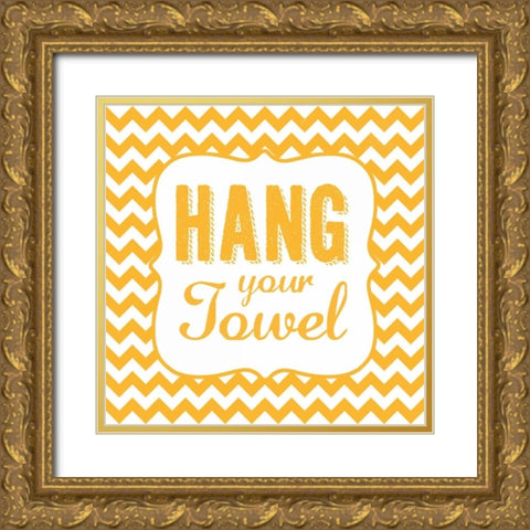 Hang Gold Ornate Wood Framed Art Print with Double Matting by Marrott, Stephanie