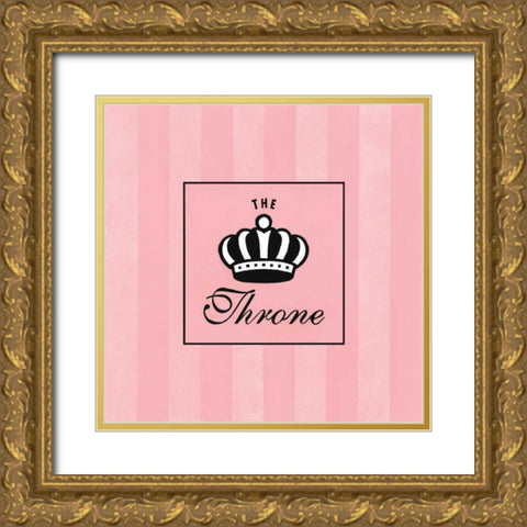 The Throne Gold Ornate Wood Framed Art Print with Double Matting by Marrott, Stephanie