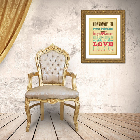 Grandmother I Gold Ornate Wood Framed Art Print with Double Matting by Marrott, Stephanie