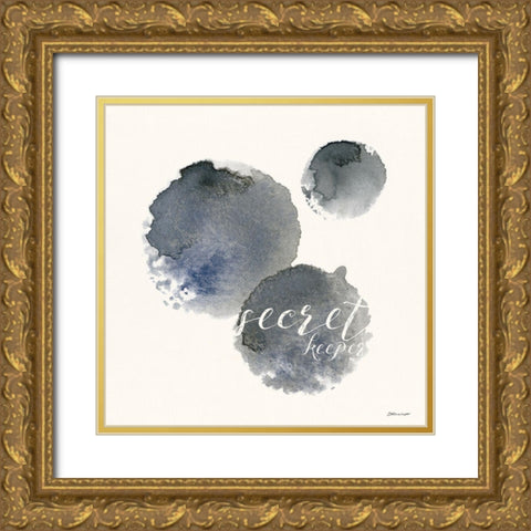 Secret Keeper Gold Ornate Wood Framed Art Print with Double Matting by Marrott, Stephanie