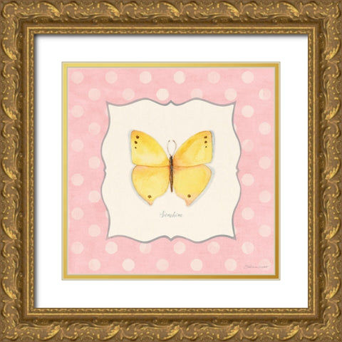 Sunshine Gold Ornate Wood Framed Art Print with Double Matting by Marrott, Stephanie