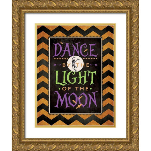 Dance Gold Ornate Wood Framed Art Print with Double Matting by Marrott, Stephanie