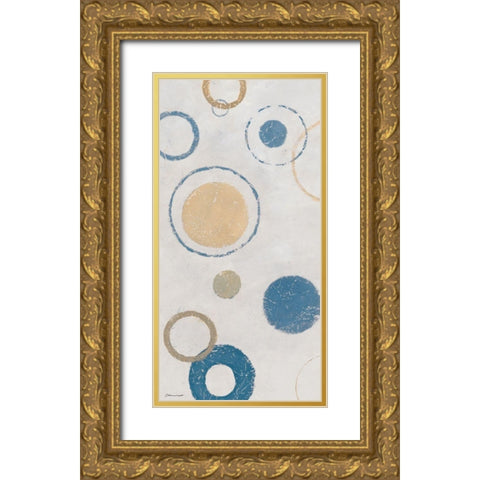 Abstract II Gold Ornate Wood Framed Art Print with Double Matting by Marrott, Stephanie