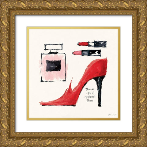 Glamour I Gold Ornate Wood Framed Art Print with Double Matting by Marrott, Stephanie