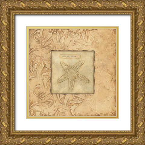 Sugar Star Gold Ornate Wood Framed Art Print with Double Matting by Marrott, Stephanie