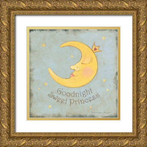 Goodnight Sweet Prince Gold Ornate Wood Framed Art Print with Double Matting by Marrott, Stephanie