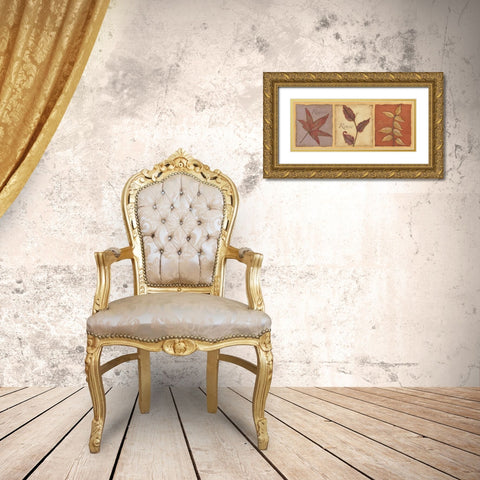 Reduce Reuse Recycle Gold Ornate Wood Framed Art Print with Double Matting by Marrott, Stephanie