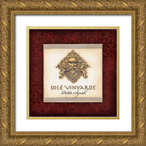 Syrah Gold Ornate Wood Framed Art Print with Double Matting by Marrott, Stephanie
