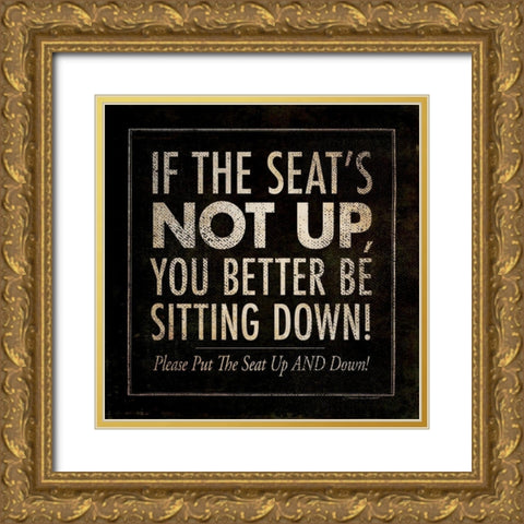 Lid Down Gold Ornate Wood Framed Art Print with Double Matting by Marrott, Stephanie