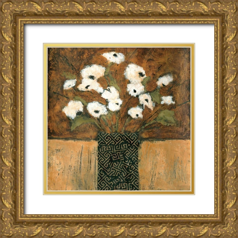 Instant Joy 1 Gold Ornate Wood Framed Art Print with Double Matting by Bagnato, Judi