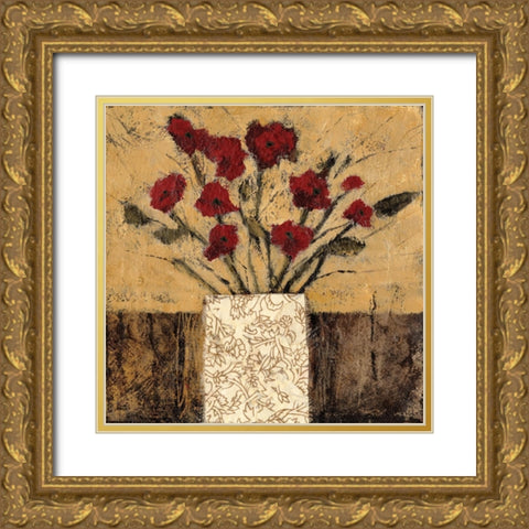 Instant Joy 2 Gold Ornate Wood Framed Art Print with Double Matting by Bagnato, Judi