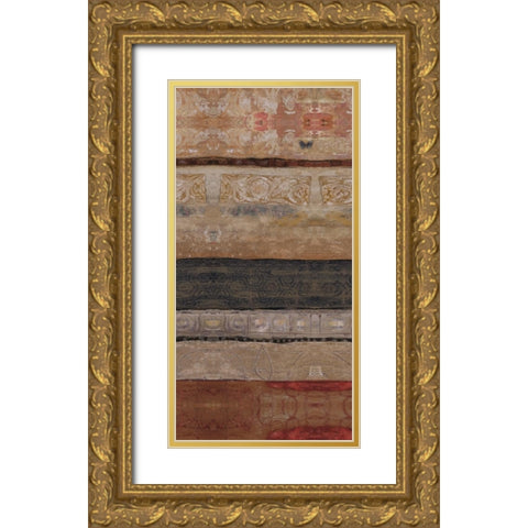 Reflections 2 Gold Ornate Wood Framed Art Print with Double Matting by Bagnato, Judi