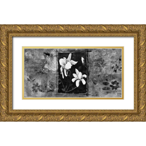 Spring Paradise 2 Gold Ornate Wood Framed Art Print with Double Matting by Bagnato, Judi