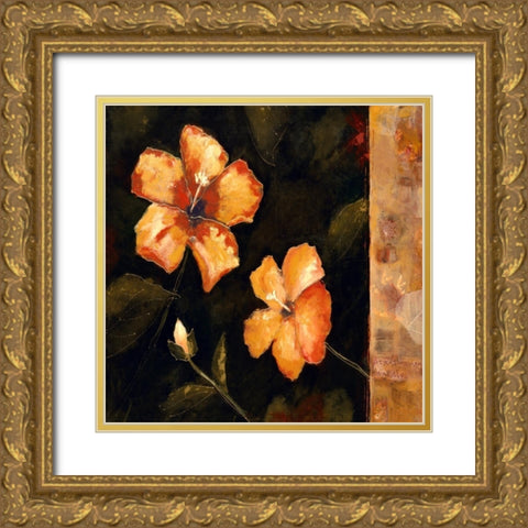 First Impressions 2 Gold Ornate Wood Framed Art Print with Double Matting by Bagnato, Judi