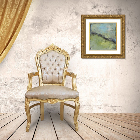 Walk In The Park Gold Ornate Wood Framed Art Print with Double Matting by Bagnato, Judi