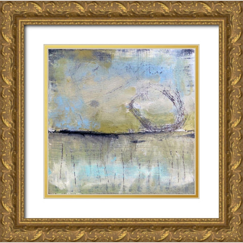 Unearthed Gold Ornate Wood Framed Art Print with Double Matting by Bagnato, Judi