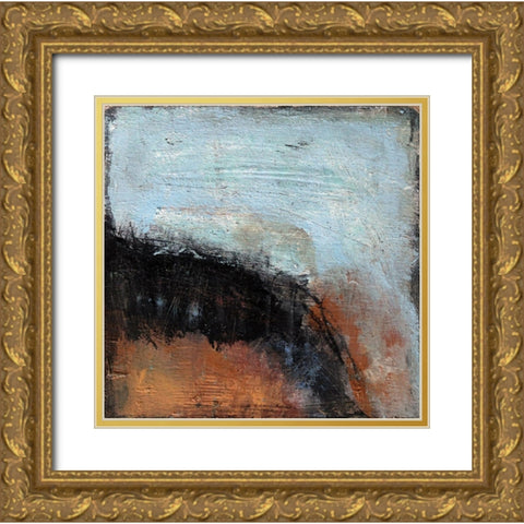 Desertscape 3 Gold Ornate Wood Framed Art Print with Double Matting by Bagnato, Judi