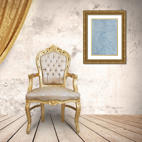 Cold Dreams Gold Ornate Wood Framed Art Print with Double Matting by Van, Laura