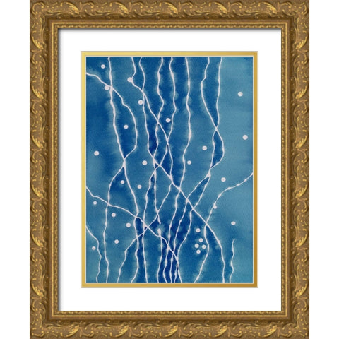Seeing Thru Gold Ornate Wood Framed Art Print with Double Matting by Van, Laura