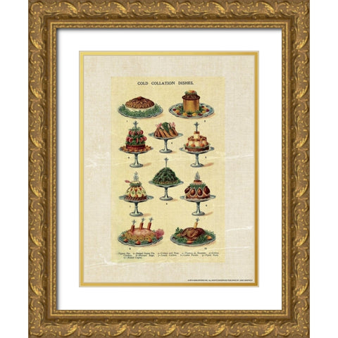 Beetons 2 Gold Ornate Wood Framed Art Print with Double Matting by Nobleworks, Inc.