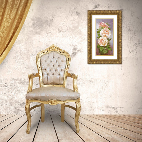 Spring Beauty I Gold Ornate Wood Framed Art Print with Double Matting by Dvoretskiy, Petrovich