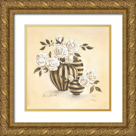 Palermo Gold Ornate Wood Framed Art Print with Double Matting by Ancilotti, Claudia