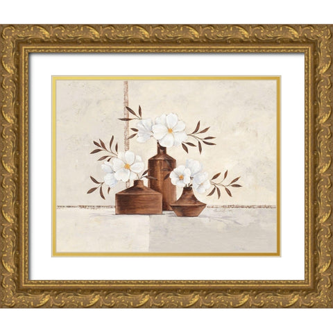 Classic Mood Gold Ornate Wood Framed Art Print with Double Matting by Ancilotti, Claudia