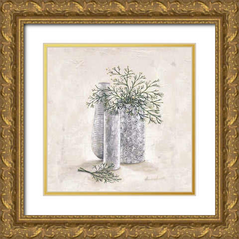 Valverde Gold Ornate Wood Framed Art Print with Double Matting by Ancilotti, Claudia