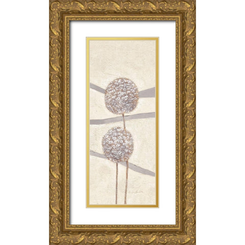 Pure Balance III Gold Ornate Wood Framed Art Print with Double Matting by Ancilotti, Claudia
