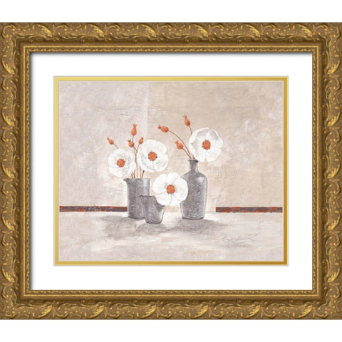 Sunny Day Gold Ornate Wood Framed Art Print with Double Matting by Ancilotti, Claudia