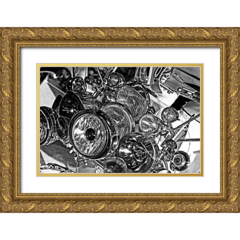 OLD-FASHIONED I Gold Ornate Wood Framed Art Print with Double Matting by Fossey, George