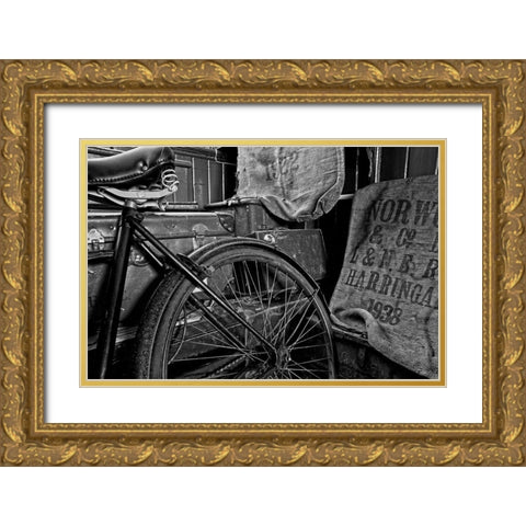 OLD-FASHIONED IV Gold Ornate Wood Framed Art Print with Double Matting by Fossey, George