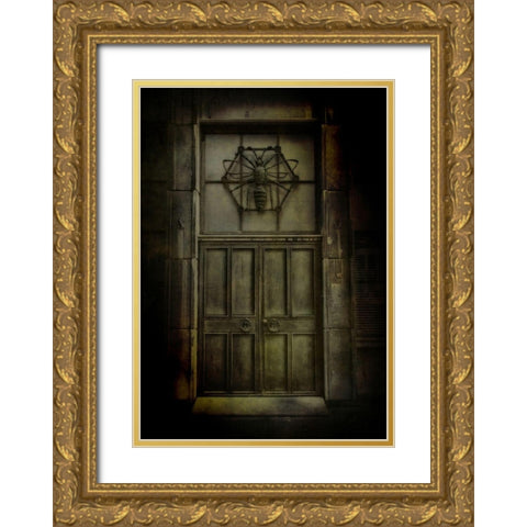 FORGOTTEN HOMES I Gold Ornate Wood Framed Art Print with Double Matting by Carlier, Dick