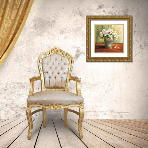 Summer Memory II Gold Ornate Wood Framed Art Print with Double Matting by Erwin, Eric